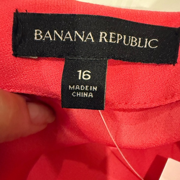 Banana Republic Pink  Shift Dress Size 16 NWT - Picture 5 of 11